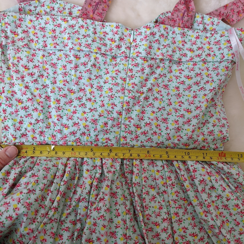 See copy listing 💋 Betsey Johnson ombre floral dress retro vintage - Picture 7 of 8